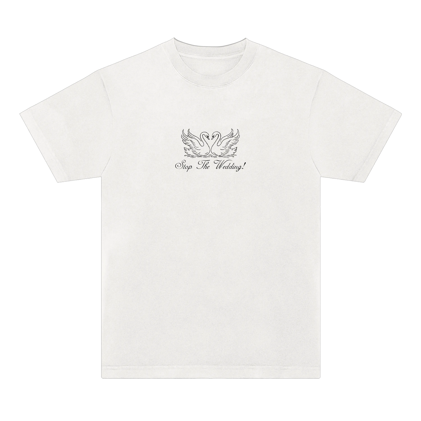 Stop The Wedding! White Tee