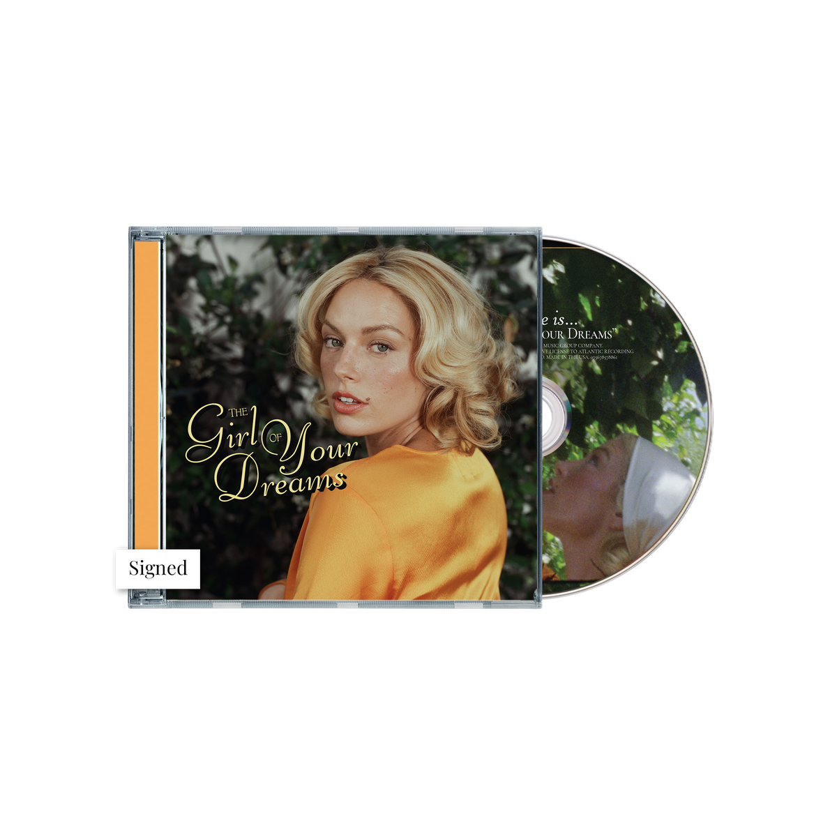 The Girl Of Your Dreams - Signed Limited Edition Orange Julius CD