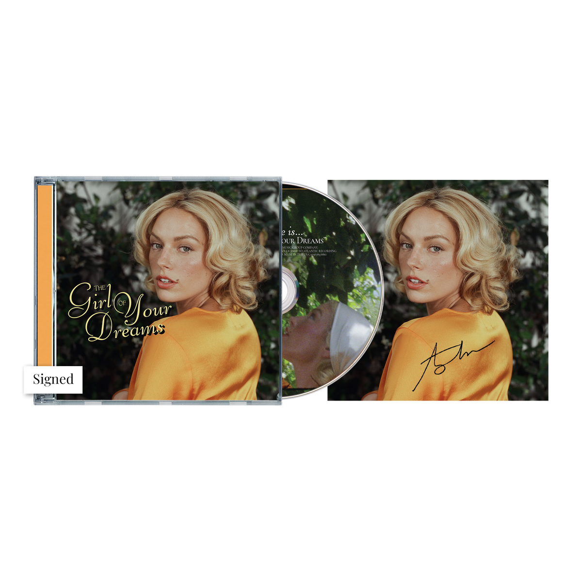 The Girl Of Your Dreams - Signed Limited Edition Orange Julius CD