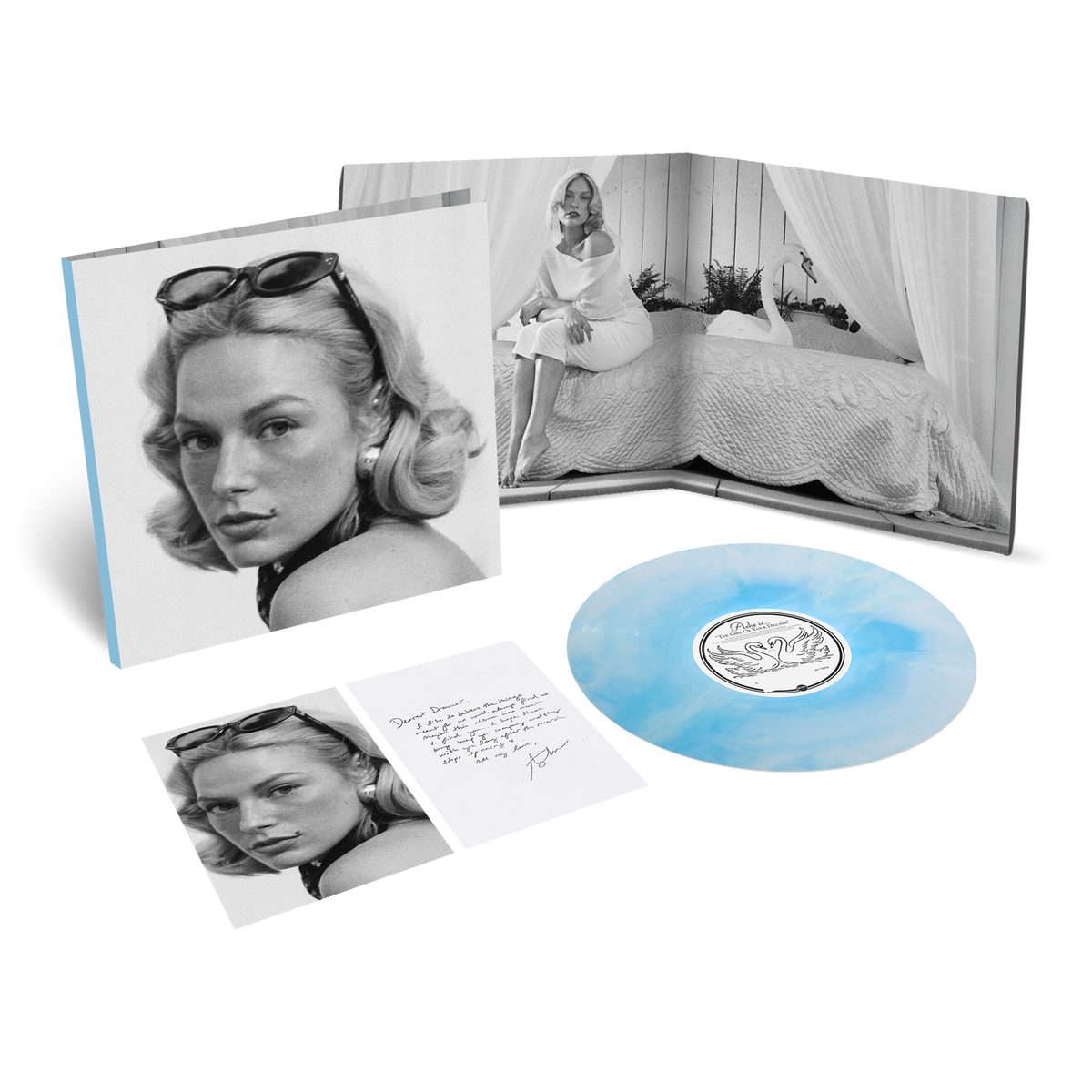 The Girl Of Your Dreams - Signed Limited Edition Blue & White Swirled Vinyl