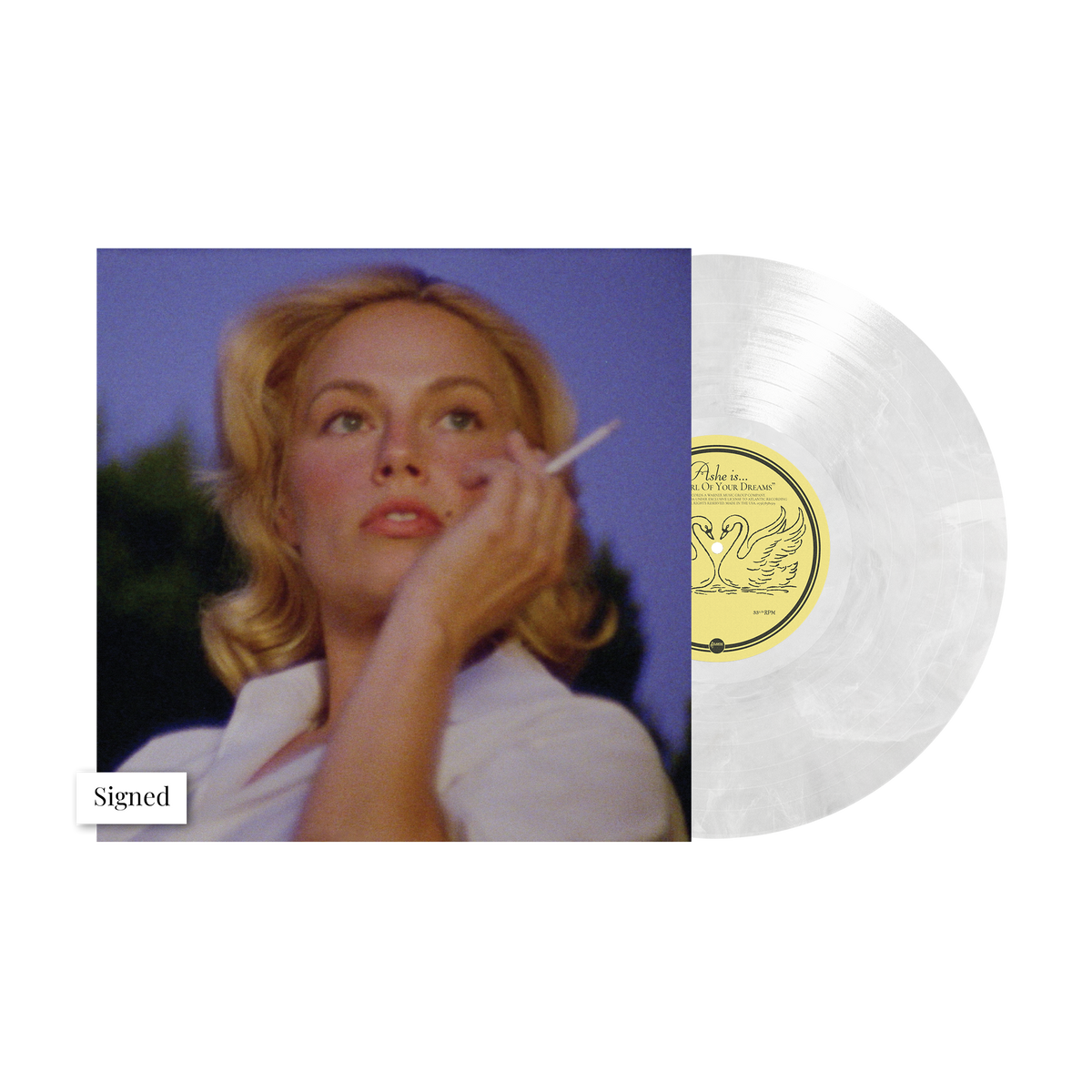 The Girl Of Your Dreams - Signed Limited Edition Pearlescent White Vinyl