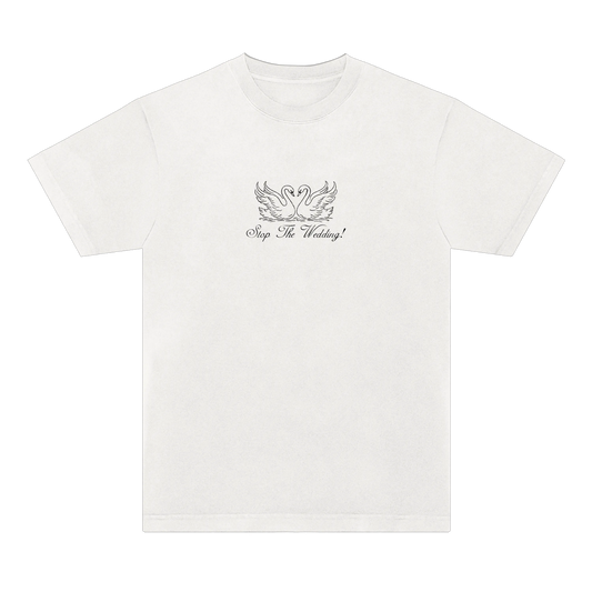Stop The Wedding! White Tee